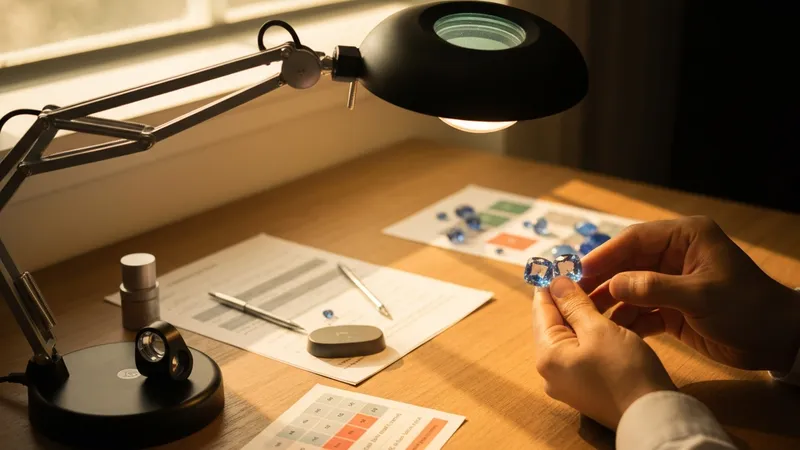 Saphirs naturels et saphirs synthétiques : comment les distinguer